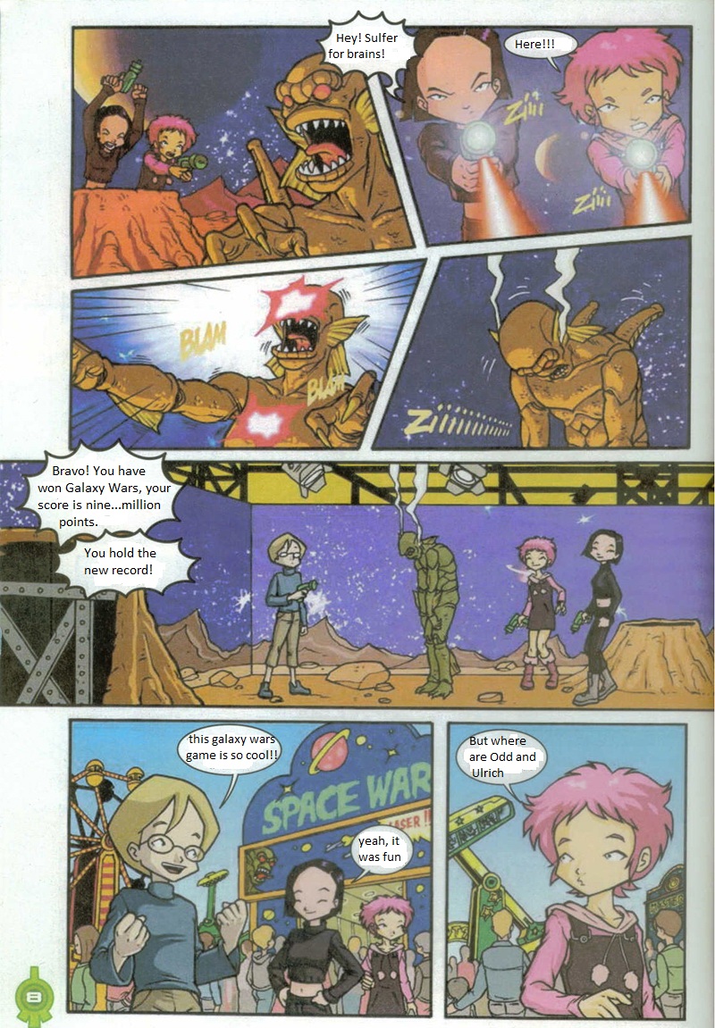 Code Lyoko Abeilloide pg 2