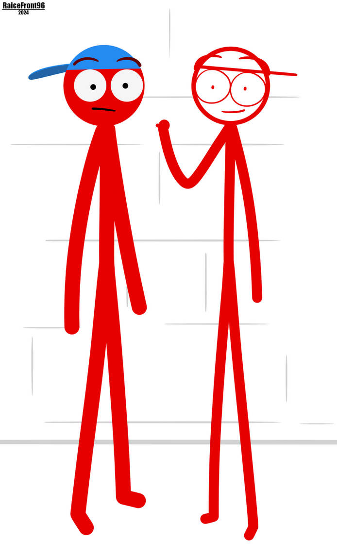 Pilot Red (Stick Figures) and Red (Dick Figures) by RaiceFront96 on ...