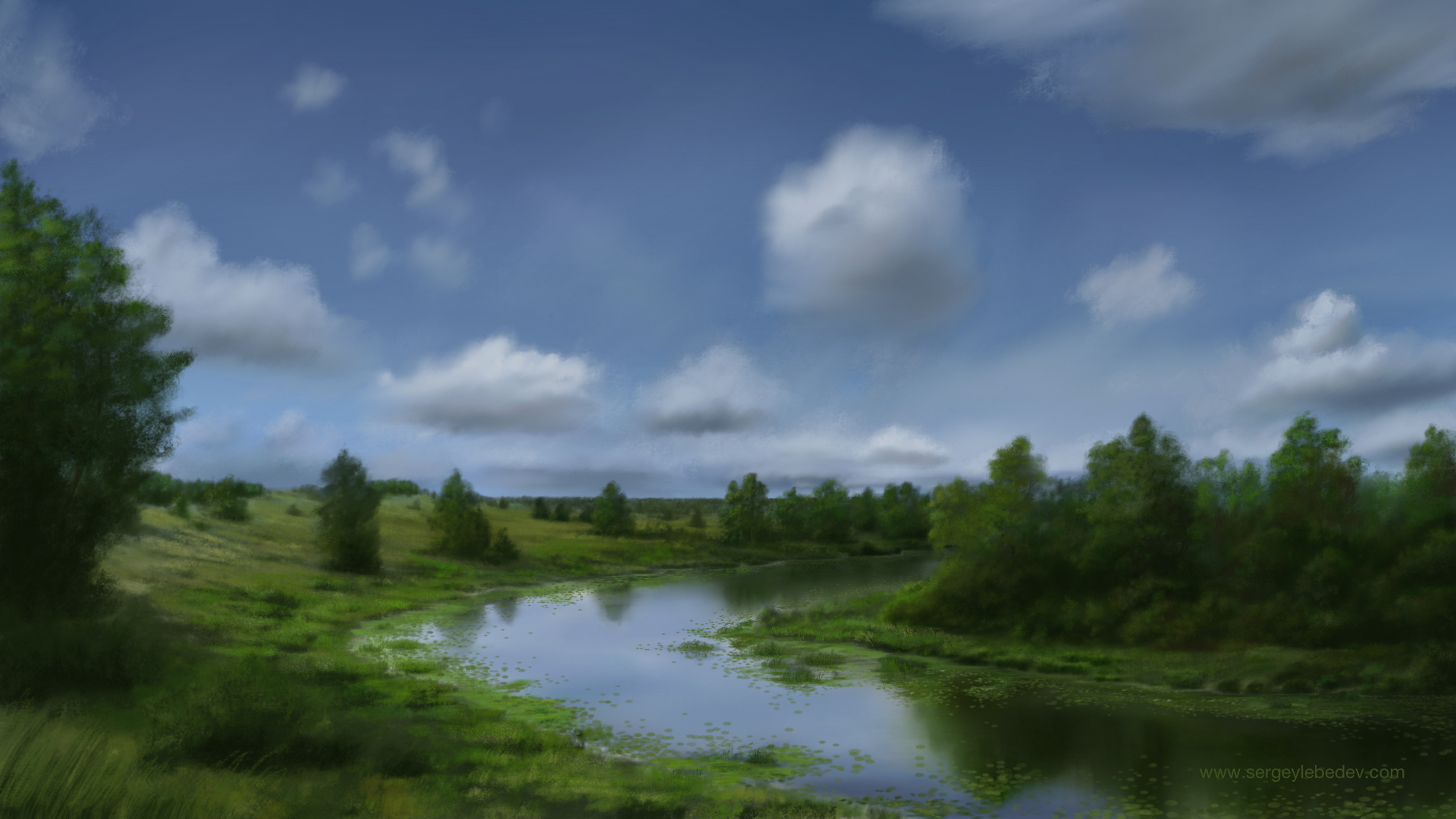 Landscape #1 (iPad art)