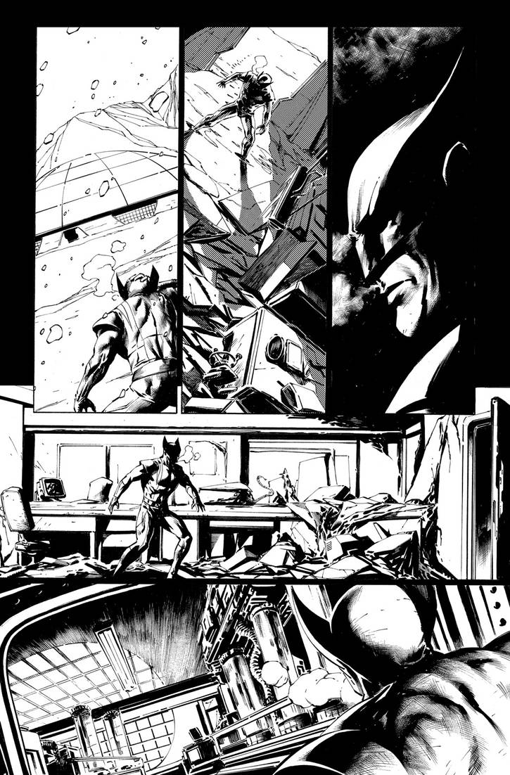 Wolverine Test page 03 by julioferreira on DeviantArt
