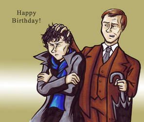 Sherlock and Mycroft - for Donatien1740