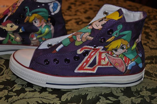 Zelda Shoes Left Shoe, Left Side