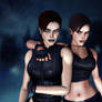 Lara and Doppelganger Croft 03