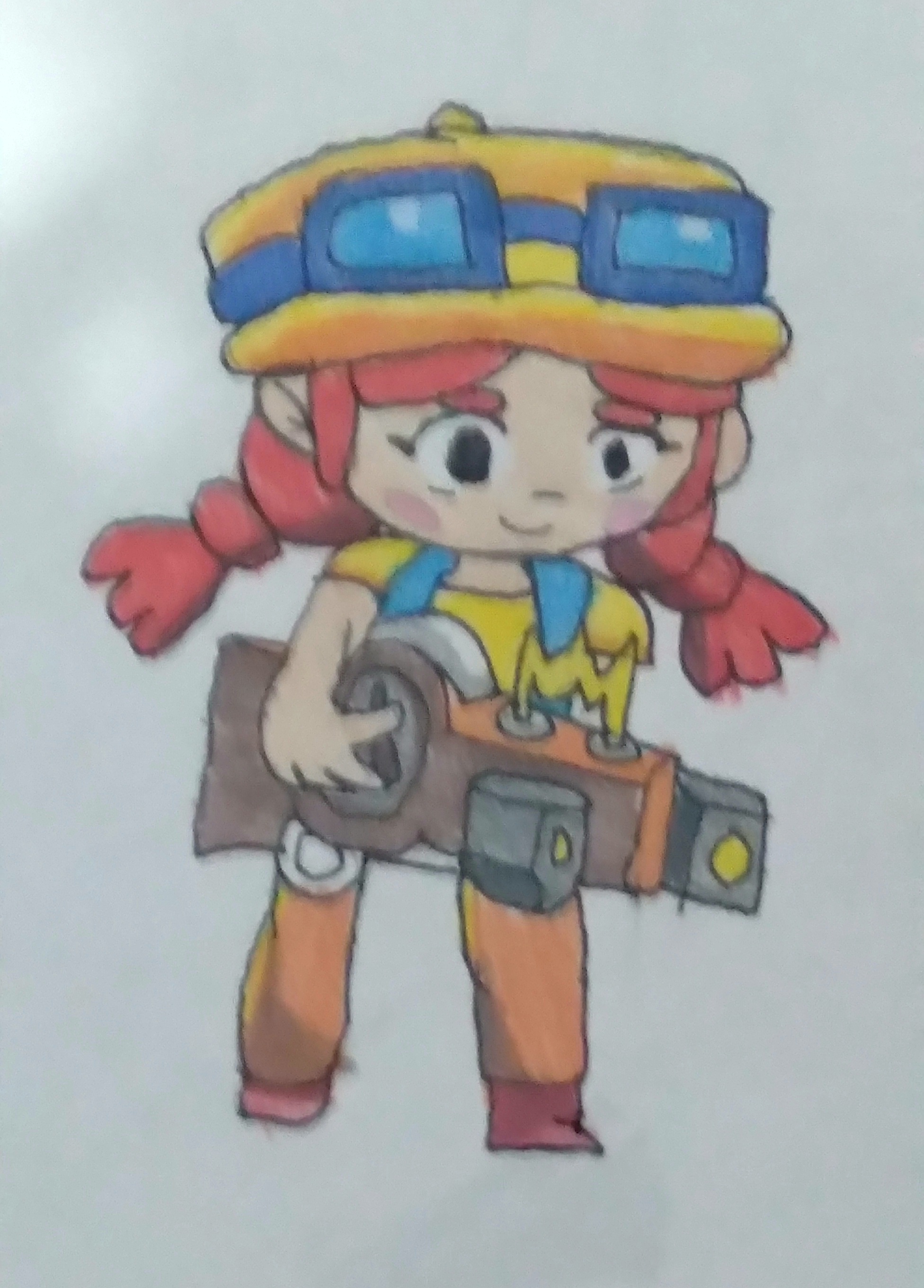 Brawl Stars Jessie By NatyRumin On DeviantArt brawl-stars-jessie-by-natyrumin-on-deviantart