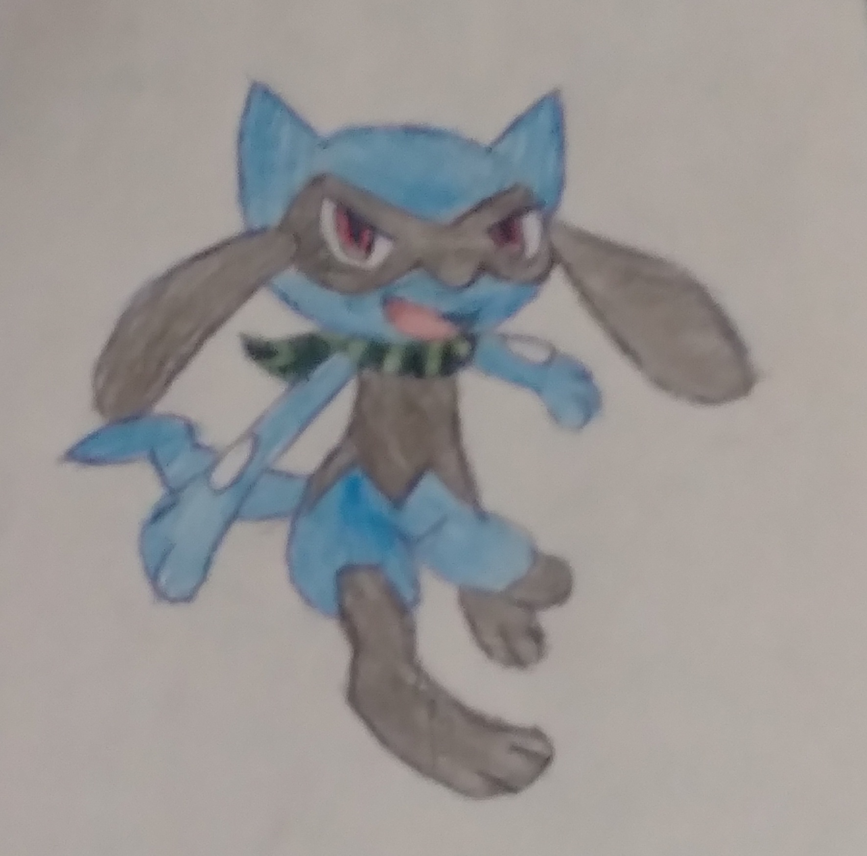 Pokemon Rio Pokemon - Riolu (Fanart) by NatyRumin on DeviantArt