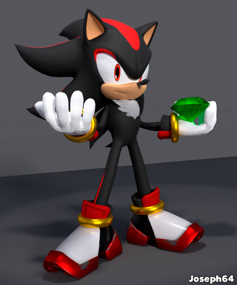 Shadow Emerald Shadow with a Emerald by ImJoseph64 on DeviantArt