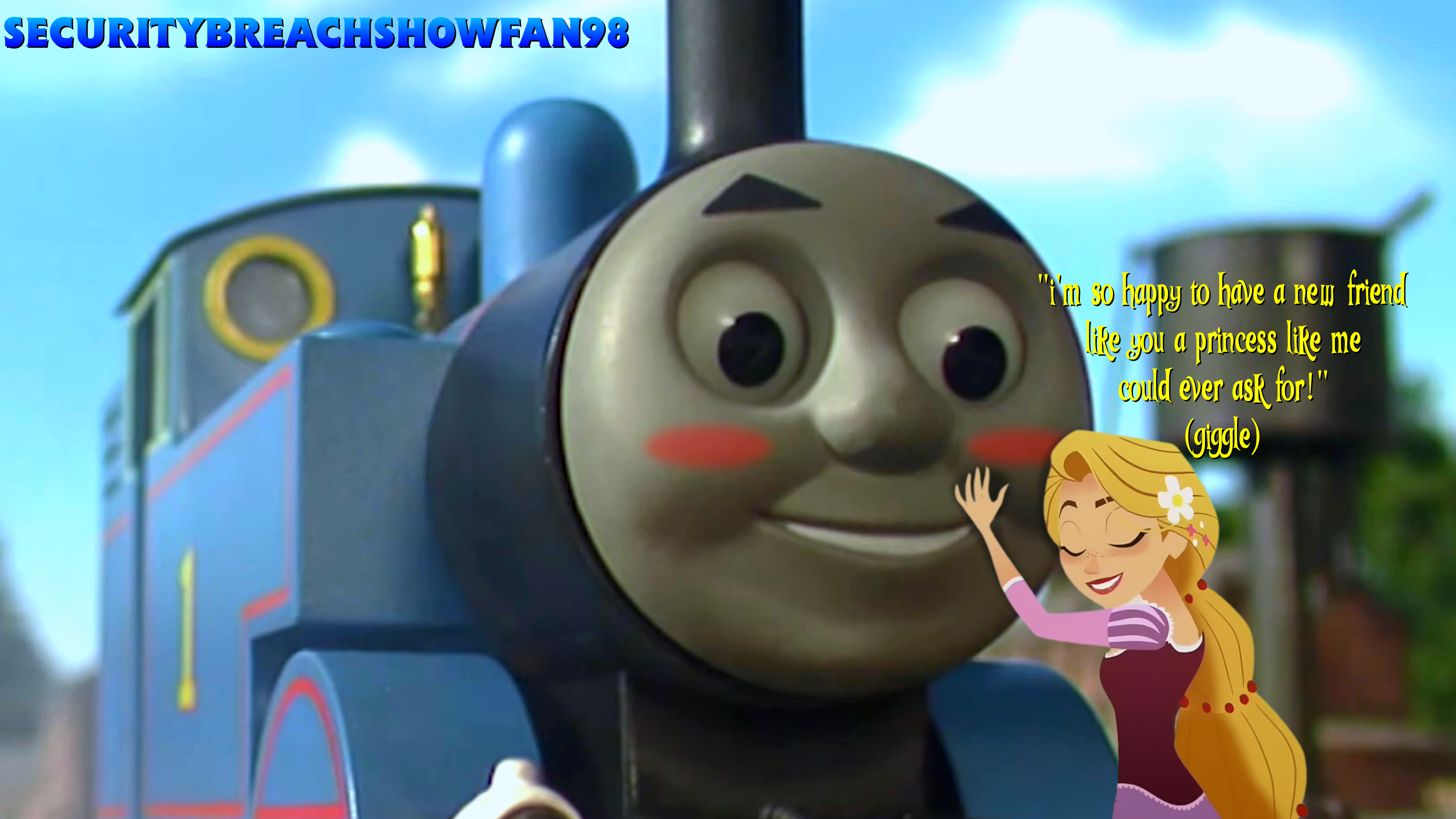 Engine Hug A princess hug for Thomas by SecurityShowFan98 on DeviantArt