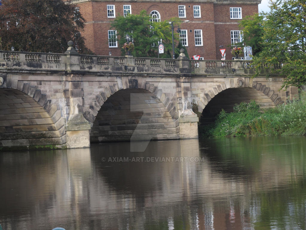 English Bridge - Shrewsbury by axiam-art on DeviantArt