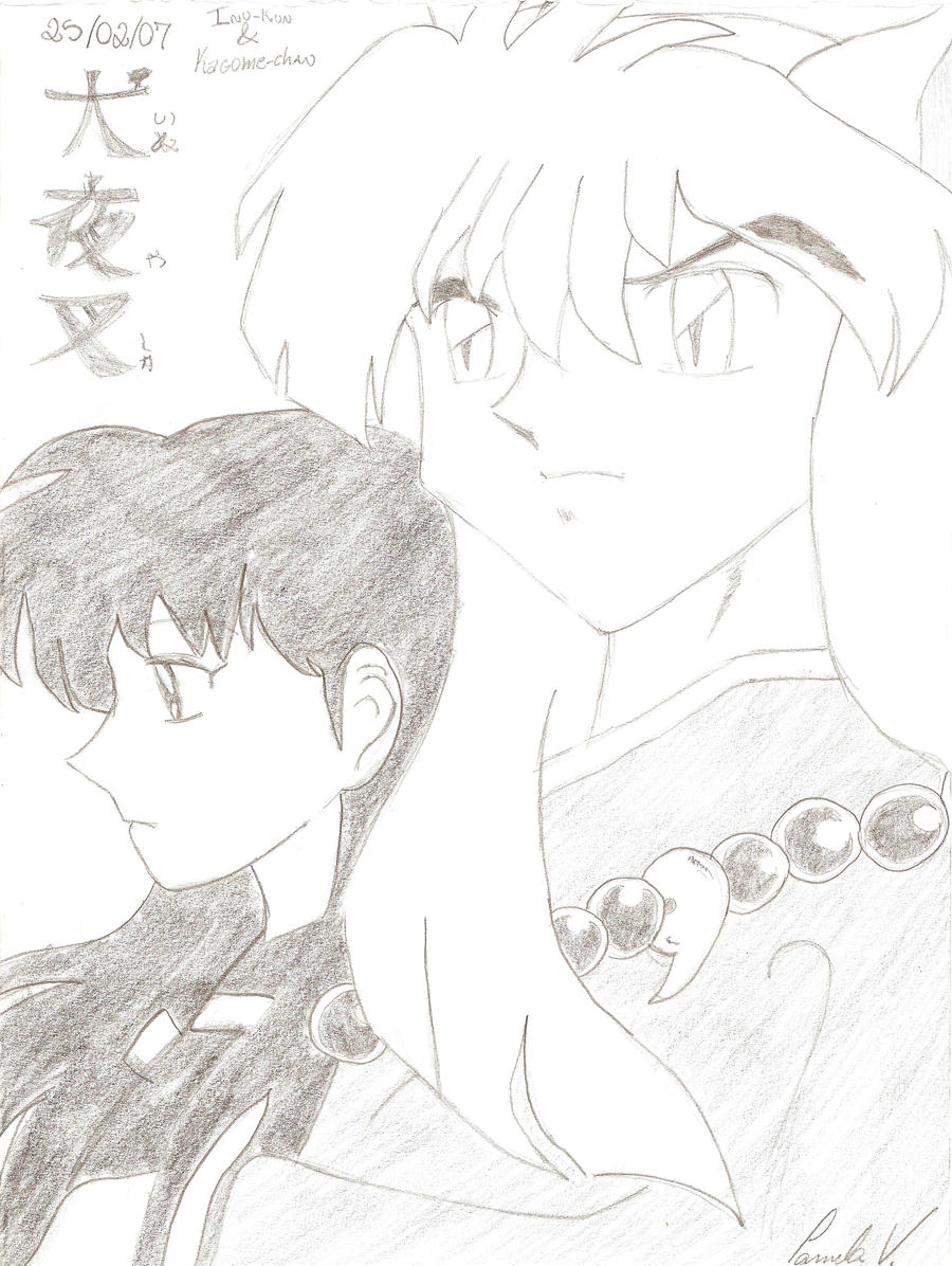 Inu kun and Kagome