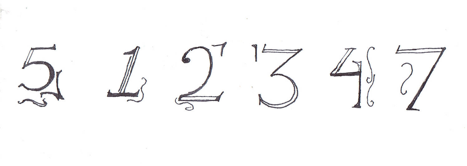 Gaelic Numbers Celtic Numbers by BronyArtFTW on DeviantArt