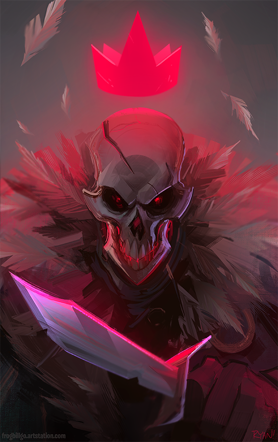 Skeleton King by frogbillgo on DeviantArt