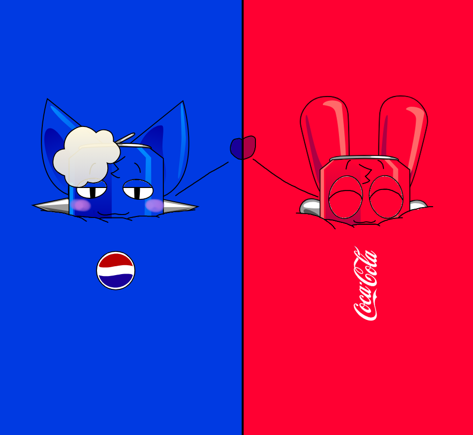 Peppie and Coka Infinity Inflated by XilamTheIcePainter on DeviantArt
