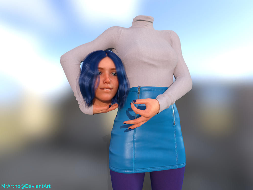 Headless Deviantart Rgt Headless Girl by MrArtho on DeviantArt