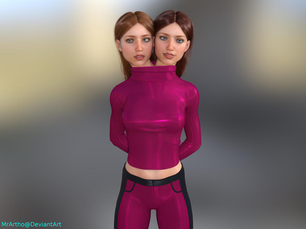 Twin Head 5 by MrArtho on DeviantArt