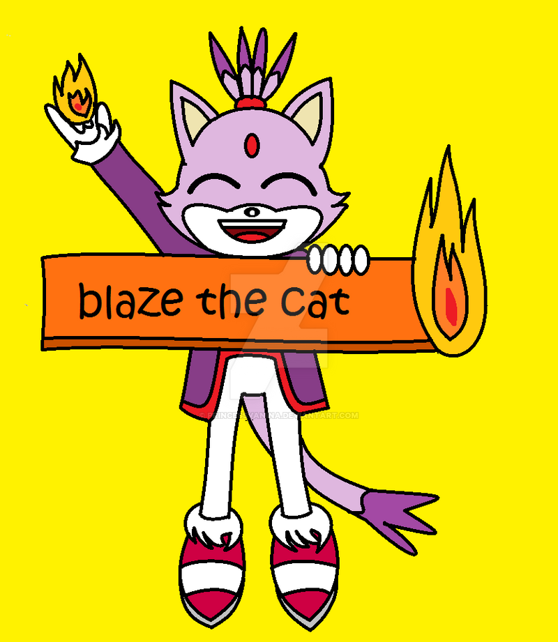 blaze the cat