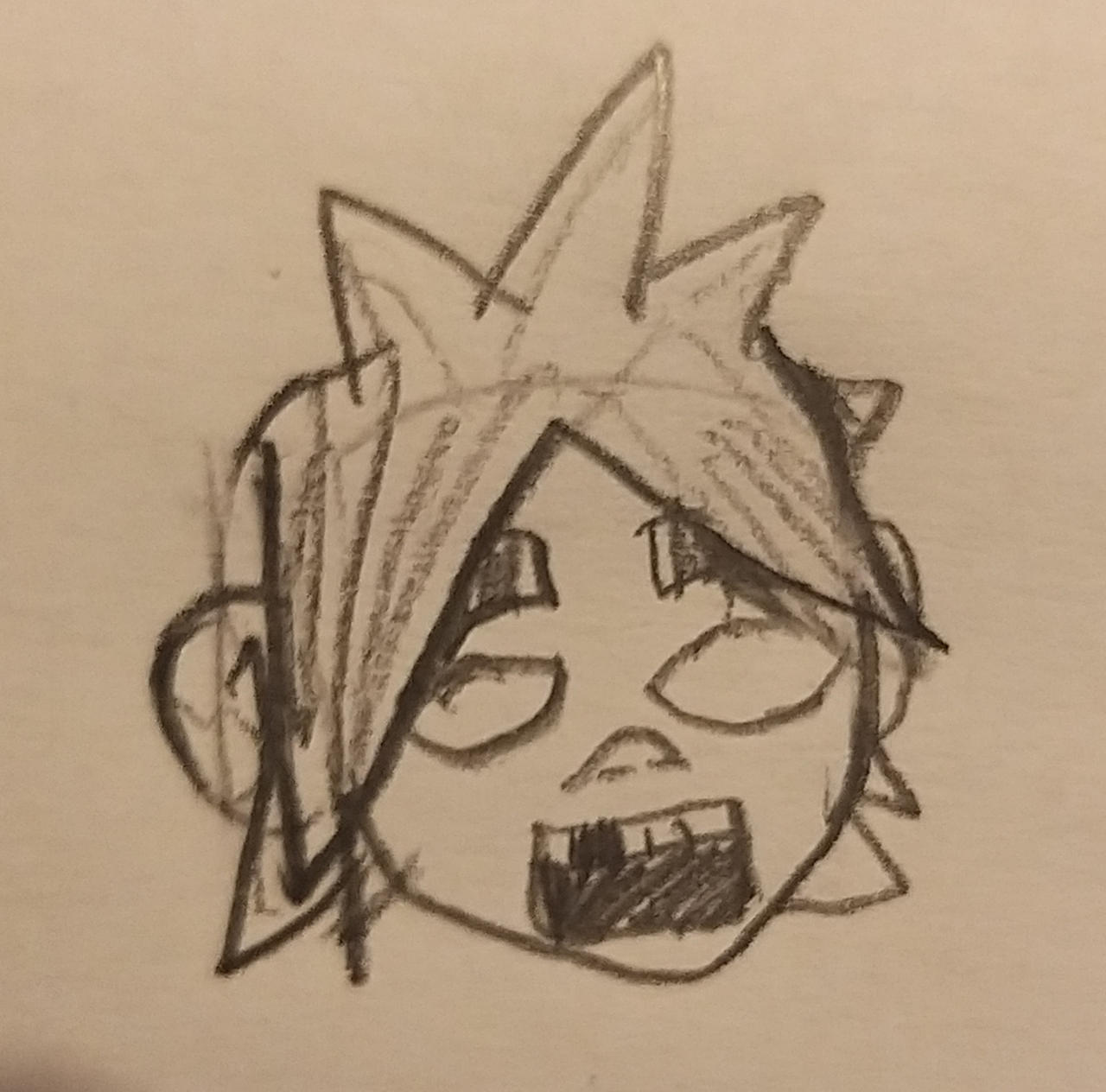 Lil' 2D face I drew:)