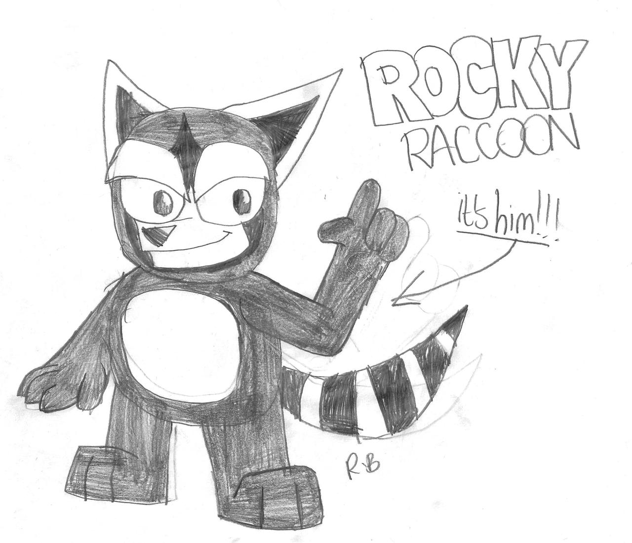 Racky Rackon IT'S ROCKY RACCOON!!! by CarrotCrazedManiac on DeviantArt