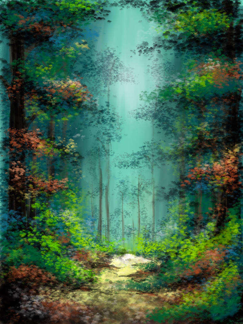 Forest by BlueCorals on DeviantArt