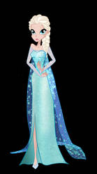 Disney Elsa winx style