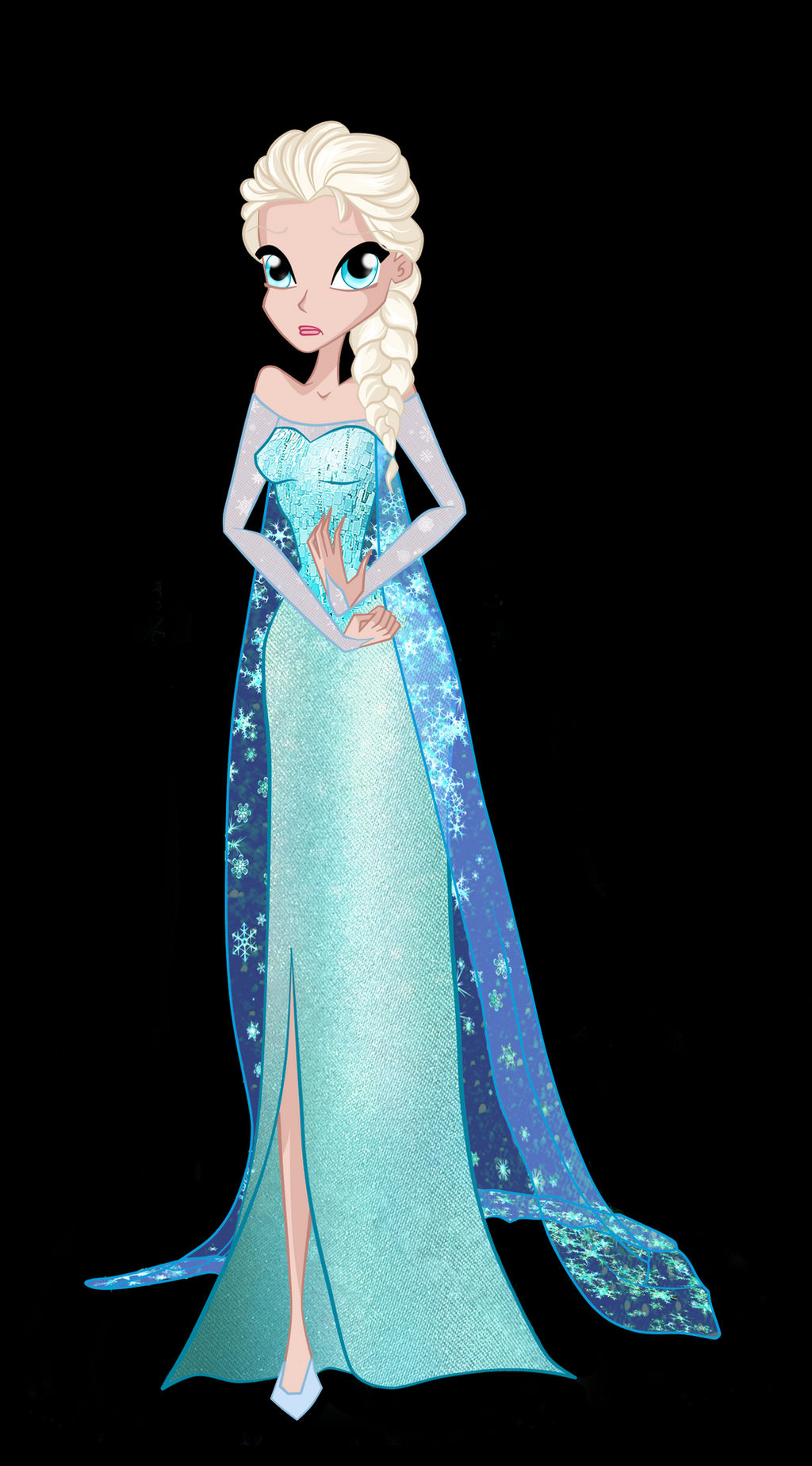 Disney Elsa winx style