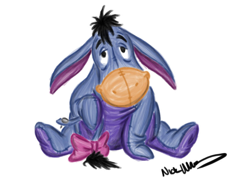 Eeyore by the-next-comicartist on DeviantArt
