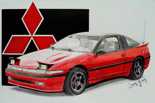 Mitsubishi Eclipse 1G Drawing