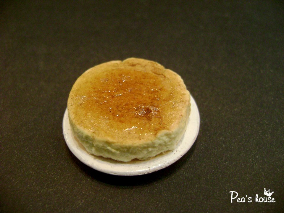 minifood: soft cheesecake ( japanese style)