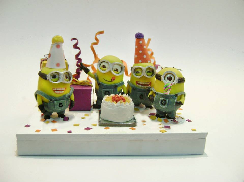 claydoll : minions ( despicable me movie)