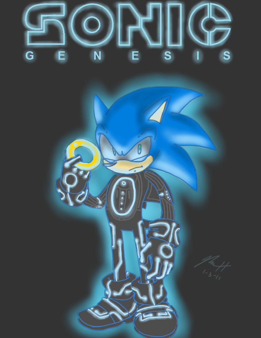 Sonic - TRON Mockup