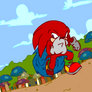 Sonic vs Knuckles GIF Preview3