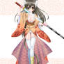 Samurai cat girl