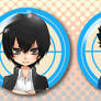 KHR Buttons:Hibari + Yamamoto