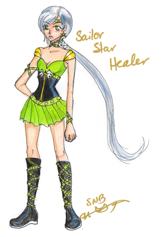 sailor star healer redesign