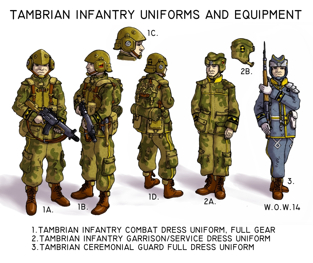 Tambrian Uniforms