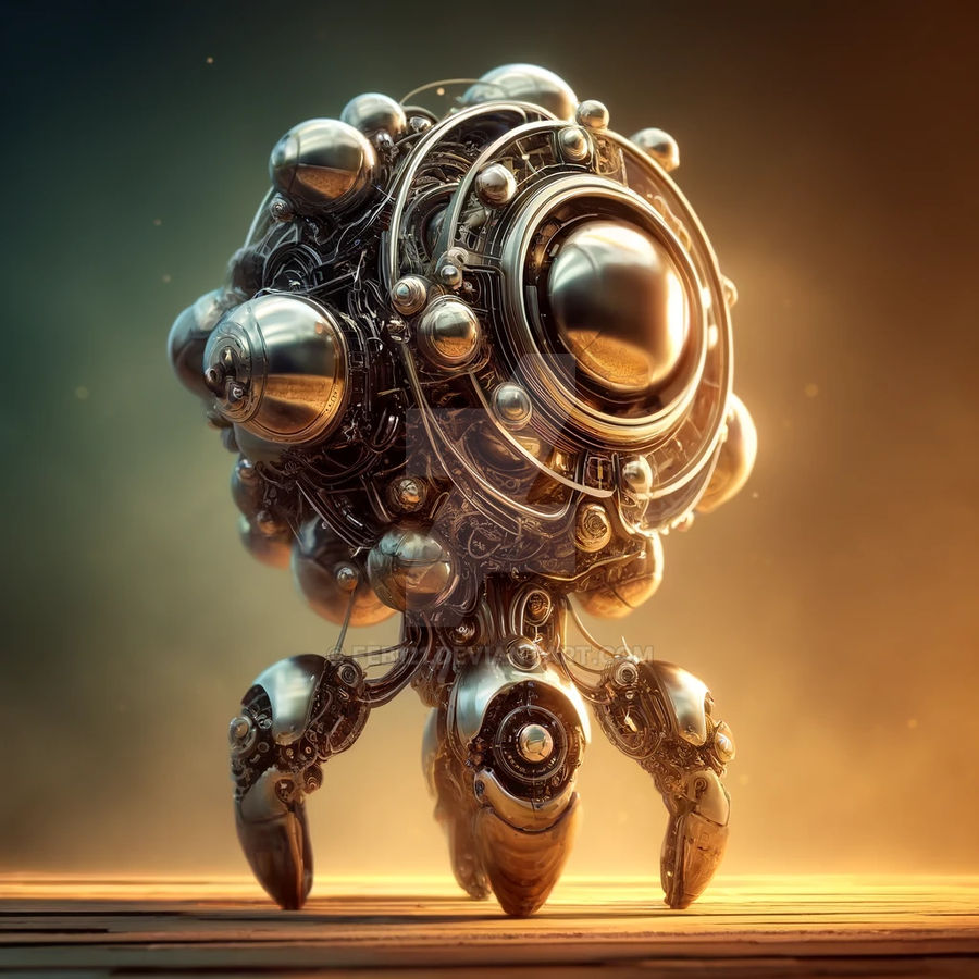 Modron by Feb121 on DeviantArt