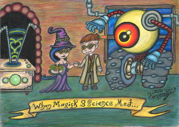 When Magick and Science meet (met)