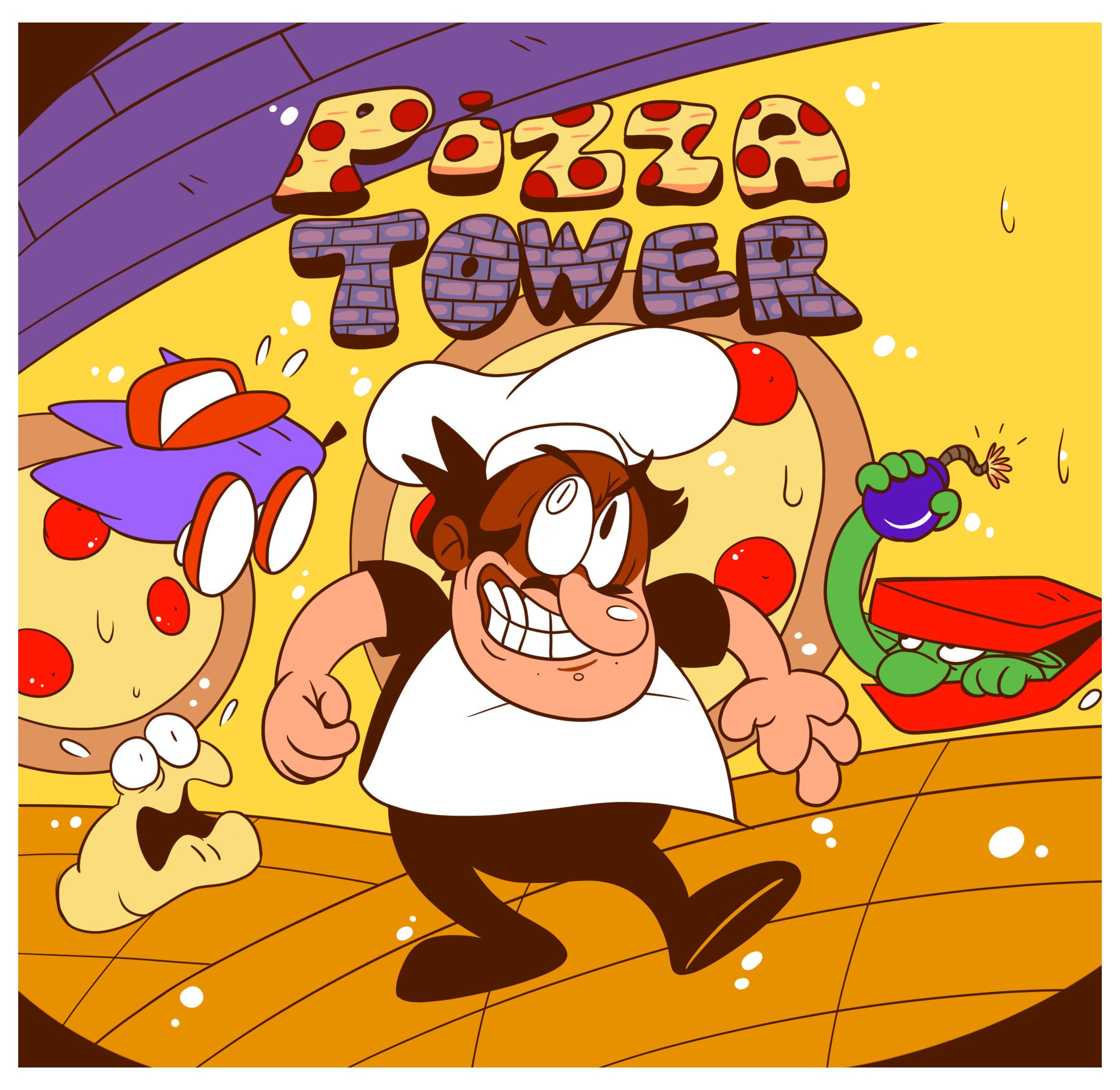 Пицца тавер песни. Пеппино pizza Tower. Pizza Tower игра. Snick pizza Tower. Peppino pizza Tower taunts.