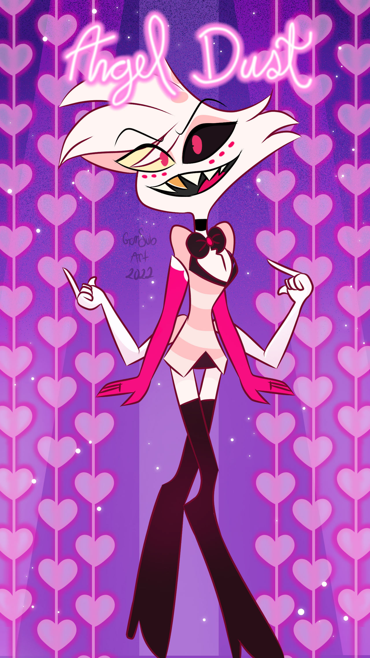 Angel Dust by GenSubArt on DeviantArt