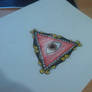 all seeing eye inspired custom tattoo design