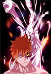 Hollow -Ichigo- Coloring by TheBlack by OneBill