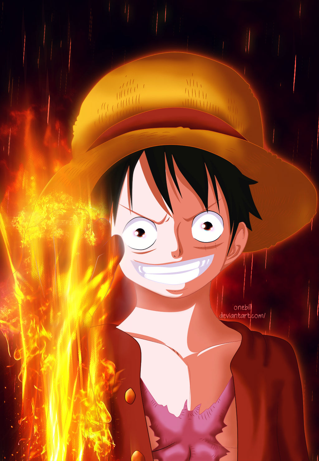 One Piece 699 Red Hawk Cover Update By Onebill On Deviantart