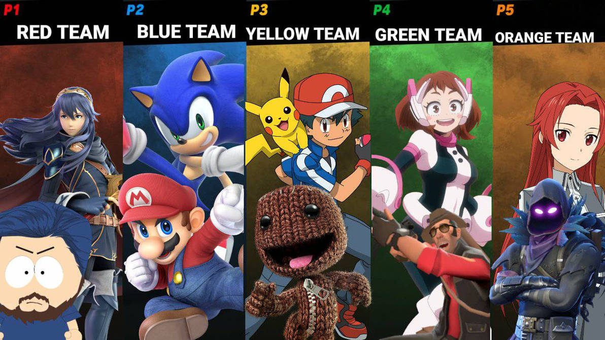 Ss2 Team SSBU: 2V2 Team Is ready to fight! by RedPandaGuy2 on DeviantArt