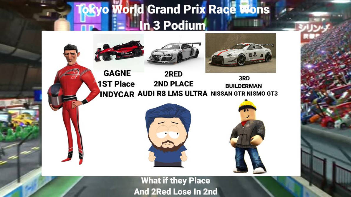Tokyo World Grand Prix Race In Toons 2 My Version by RedPandaGuy2 on ...