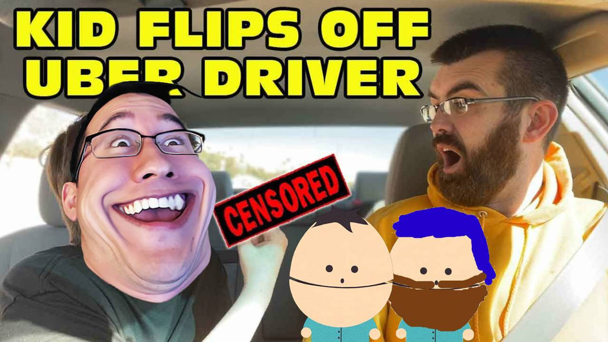 Marky Flips Off At Uber Drivers BUSTED BIG TIME!!! by RedPandaGuy2 on ...