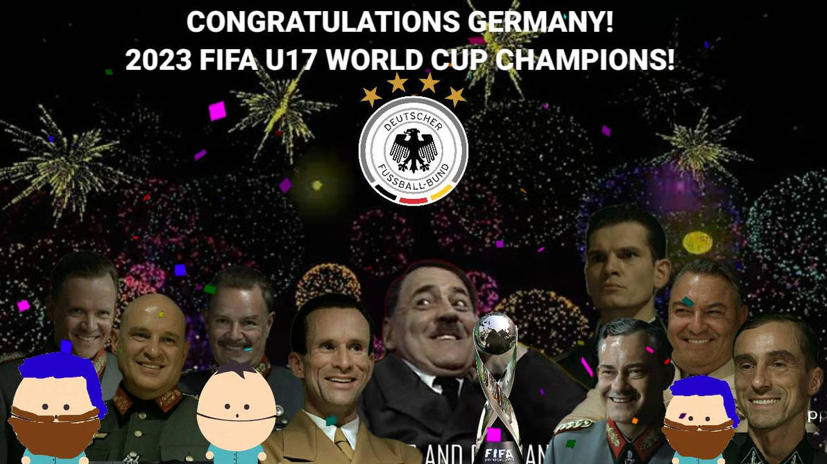 Congratulations Germany Congratulations to Germany FIFA U17 World Cup Win! by RedPandaGuy2 on ...