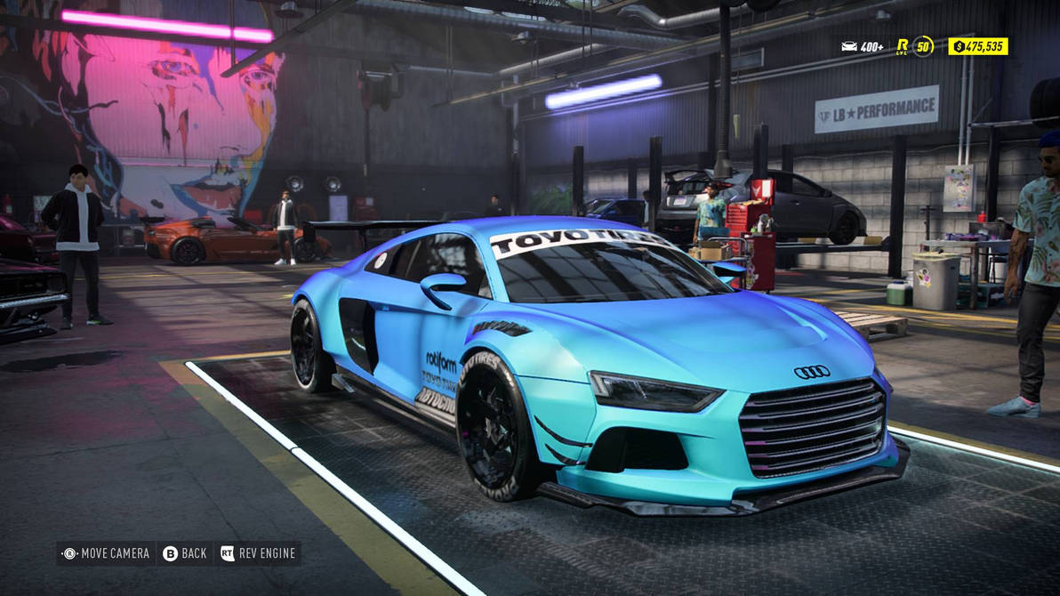 Audi R8 Panda 2Red Audi R8 Hero Edition KS (NFS Heat Old mirror) by RedPandaGuy2 on ...