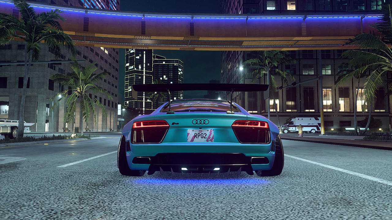 Audi R8 Panda Audi R8 Hero Edition #4 Night In Need For Speed! by RedPandaGuy2 on ...