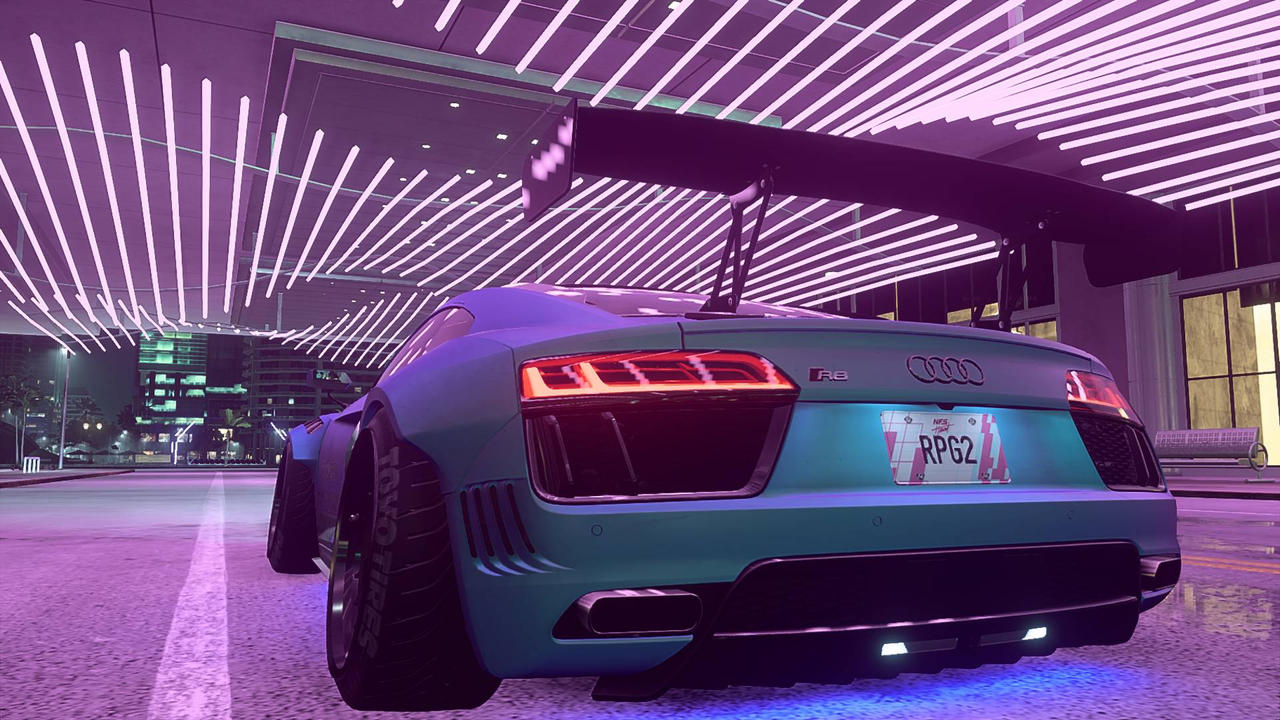 Audi R8 Panda Audi R8 Hero Edition #5 Night In NFS Heat by RedPandaGuy2 on DeviantArt