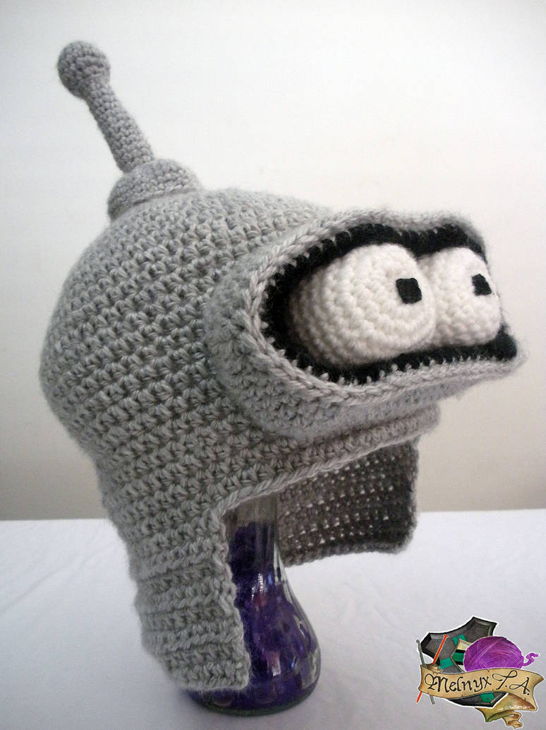 Crocheted Bender Hat by melibusla