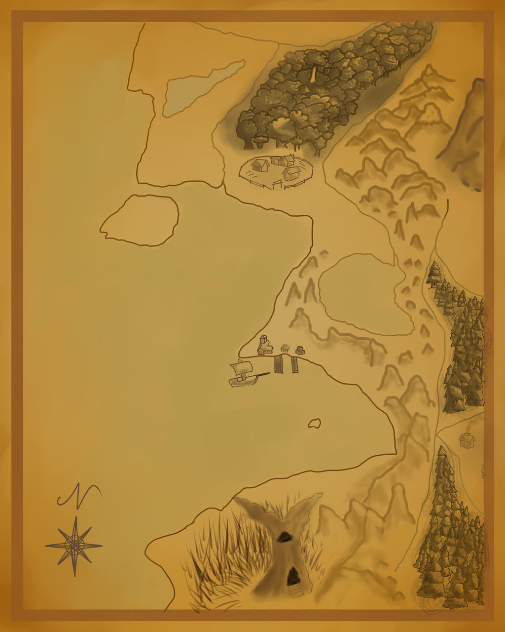 Friends 7 Map Friend's map by MrThunderStoneR on DeviantArt